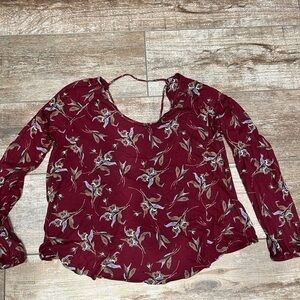 Free People | Gorgeous Open Back Long Sleeve